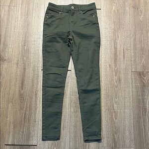 Mudd Girl’s Casual Skinny Pants in Olive Green Size 12